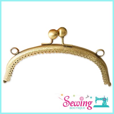 FRAME - ROUND WAVE-METAL-20CM (BRONZE)